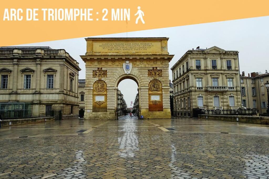 L'Ecucentre Avec Parking Inclu - 600M De La Place De La Comedie - Climatisation Montpellier Eksteriør billede